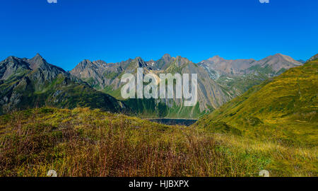 Italia Piemonte Val Formazza Morasco lago da Kastel Foto Stock