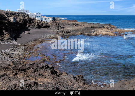 Tenesar, Tinajo, Lanzarote, Isole Canarie, Spagna Foto Stock