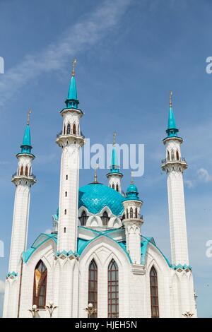 La Moschea Qolsharif nel Cremlino di Kazan Foto Stock