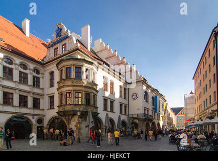 München Monaco di Baviera : pub la Hofbräuhaus, Oberbayern, Alta Baviera, Baviera, Baviera, Germania Foto Stock