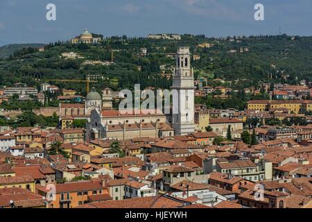 Cattedrale di Santa Maria Matricolare, provincia di Verona, regione Veneto, Italia Foto Stock