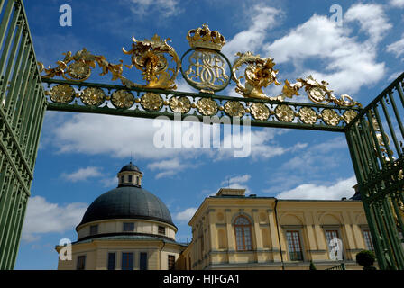 Obiettivo, passaggio, gate, archgway, gantry, Svezia, Stoccolma Stoccolma, palace, Foto Stock