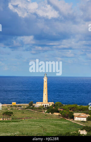 Faro, San Vito Lo Capo ,Sicilia, Italia Foto Stock