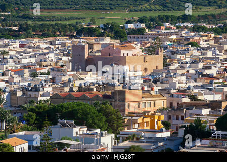 Veduta di San Vito Lo Capo, Sicilia, Italia Foto Stock