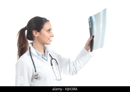 Medico, medico, medic, medico practicioner, uno stetoscopio infermiera, Foto Stock