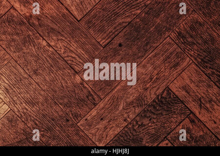 La texture del pavimento in parquet close-up Foto Stock