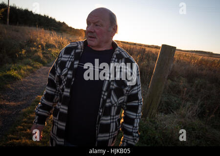 Michael Forbes, rumoroso avversario di President-Elect Donald Trump's "Trump International Golf Links', Scozia. Foto Stock