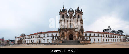 Portogallo: medievale Cattolica Romana monastero di Alcobaca, fondata nel 1153 dal primo re portoghese, Afonso Henriques Foto Stock