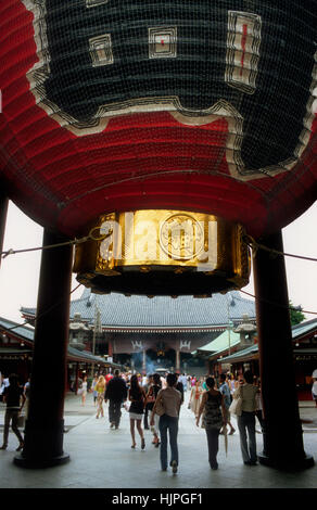 Asakusa.Il Tempio di Senso-ji. Hozo-mon cancello.Il Tokyo city, Giappone, Asia Foto Stock