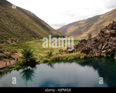 Valle Grande, San Rafael, Mendoza. Foto Stock