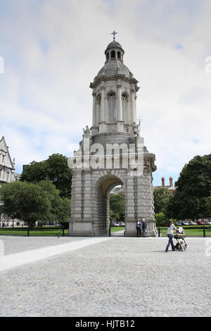 Trinity College a Dublino, Irlanda Foto Stock