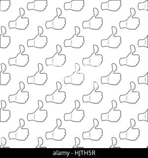 Comics mano seamless pattern migliore per qualsiasi tipo di design Illustrazione Vettoriale