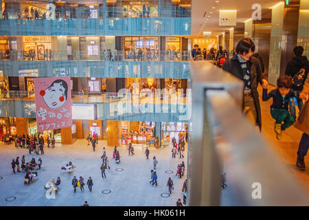 Kitte Mall, a JP Tower, Marunouchi, Tokyo, Giappone Foto Stock