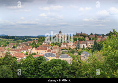 Città di Charolles (Francia, Borgogna e Saône-et-Loire) Foto Stock