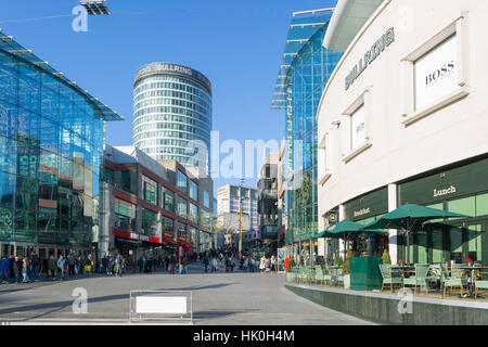 Il Bullring Shopping Centre, Birmingham, West Midlands, England, Regno Unito Foto Stock