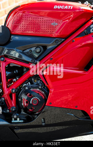 Ducati 1098R motociclo abstract Foto Stock