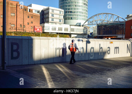 Centro della città di Birmingham, UK. Foto Stock