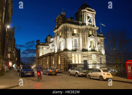 La Bank of Scotland sede sulla Montagnola, Edimburgo. Foto Stock