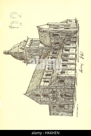 Illustrazione tratta da "schizzi di viaggio in Normandia e Maine", con schizzi di viaggio delle regioni della Normandia e del Maine, con illustrazioni dell'autore e prefazione di W.H. Hutton. Foto Stock