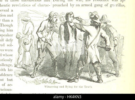 Il Libro pittorico di aneddoti e gli incidenti di guerra della ribellione, civile, militare, navale e nazionale; abbracciando il ... Eventi del grande conflitto negli Stati Uniti ... da ... 1830 per l'assassinio del Presidente Lincoln e la fine della guerra ... Illustrato, etc immagine presa da pagina 128 del 'Picto Foto Stock
