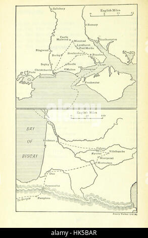 Immagine presa da pagina 18 del 'Conan Doyle romanzi storici. La Compagnia Bianca. Sir Nigel. Micah Clarke. I rifugiati' immagine presa da pagina 18 del 'Conan Doyl Foto Stock