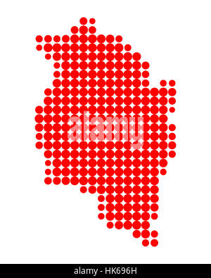 Gli austriaci, illustrazione, cerchio, card, macchiato, dot, raster, membro, design, Foto Stock