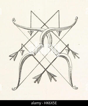 Immagine tratta da pagina 329 di "Histoire et description du Château d'Anet", questa immagine mostra una pagina della descrizione storica della Château d'Anet, che include la sua storia architettonica e l'influenza di Diane de Poitiers. Foto Stock