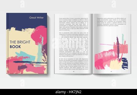 Libro del modello di progettazione Illustrazione Vettoriale