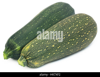 Fresh Squash su sfondo bianco Foto Stock