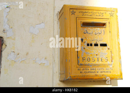 Letterbox Fez Marocco Foto Stock