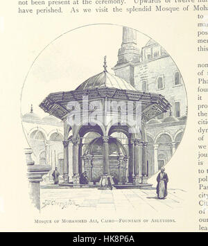 Illustrazione tratta da "la Terra dei Faraoni", raffigurante antichi monumenti egiziani e recenti scoperte del professor Flinders Petrie, che mette in evidenza il significato storico e archeologico dell'Egitto. Foto Stock