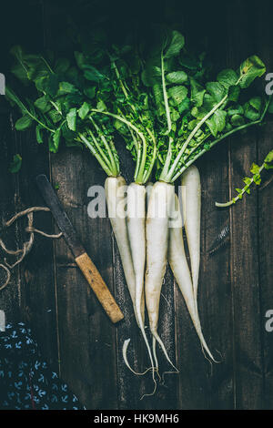 Ancora in vita di Ravanelli Foto Stock