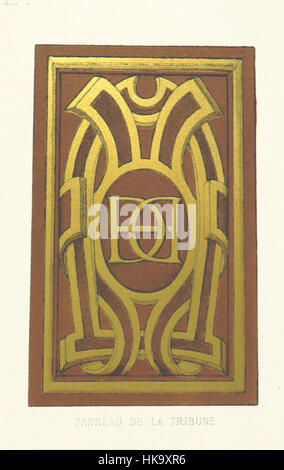 Fotografia da pagina 87 di "Histoire et description du Château d'Anet", che descrive la storia e la descrizione di Château d'Anet, il suo significato dal X secolo ai tempi moderni, e uno studio di Diane de Poitiers. Foto Stock