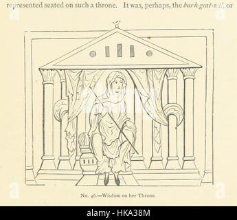 Immagine tratta dalla pagina 99 di "le case degli altri giorni" che mostra una rappresentazione storica della vita domestica e delle maniere in Inghilterra attraverso i secoli. Foto Stock