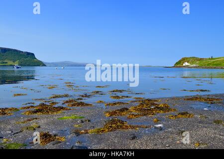 Loch Bay a Stein sull'Isola di Skye Foto Stock