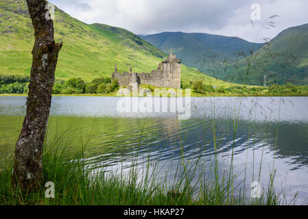 Kilchurn Castle e Loch Awe, Argyll & Bute, Scozia Foto Stock