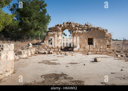 Visita a Ramat Hanadiv a Zihron Ya'akov, Israele Foto Stock