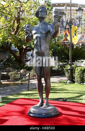 Los Angeles, Stati Uniti d'America. 25 gennaio, 2017. Xxiii edizione Screen Actors Guild Awards - salutare l'attore a Grove. Credito: F. Sadou/AdMedia/ZUMA filo/Alamy Live News Foto Stock