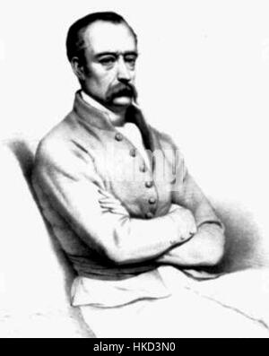 Il ritratto di Ary Scheffer di Horace Vernet cattura il pittore francese in una luce magistrale, mostrando sia il personaggio di Vernet che la raffinata tecnica di Scheffer. Foto Stock