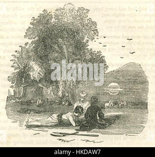 The Arabian Nights è una raccolta di racconti e storie popolari mediorientali, noti per le sue incantevoli storie di avventura, magia e romanticismo. Spesso raffigurate nell'arte, queste storie presentano personaggi leggendari come Aladdin, Sinbad e Ali Baba. Gli artisti hanno catturato la ricca storia culturale e le immagini vibranti dei racconti, celebrando le intricate narrazioni e i paesaggi colorati che hanno affascinato i lettori per secoli. Foto Stock