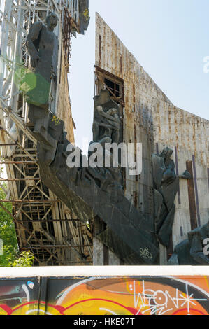 Il 1300 anni monumento, Yuhzen park, Sofia, Bulgaria. Foto Stock