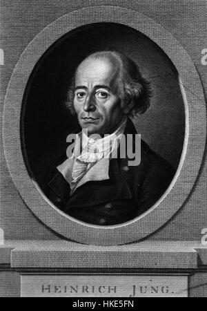 Johann Heinrich Jung Foto Stock