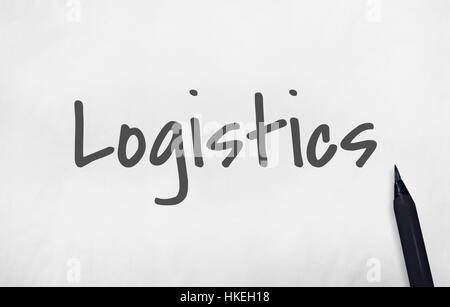 Logistica Import Export Freight Forward Concetto di spedizione Foto Stock