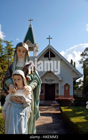 La Chiesa cattolica in Koh Samui. La St Anne chiesa in Nathon Foto Stock