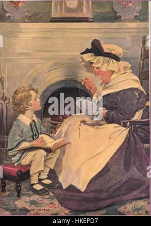 Peggotty et David, par Jessie Willcox Smith Foto Stock