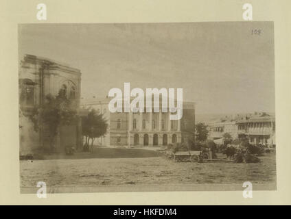 Tbilisi, ortodossa Seminario teologico sulla piazza di Yerevan Foto Stock