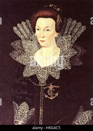 Cristina di Svezia (1573) c 1610 Foto Stock