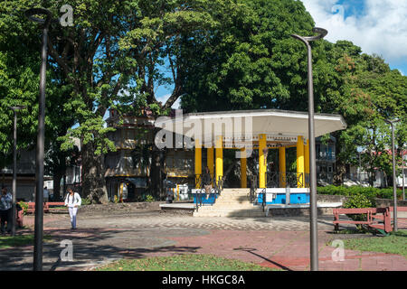 Bandstand in posizione di parcheggio Foto Stock