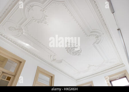 Splendido soffitto ornato Foto Stock