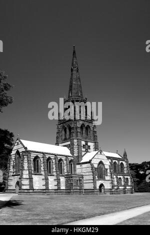 La Chiesa di Santa Maria Vergine, Clumber Park Nottinghamshire England Regno Unito Foto Stock